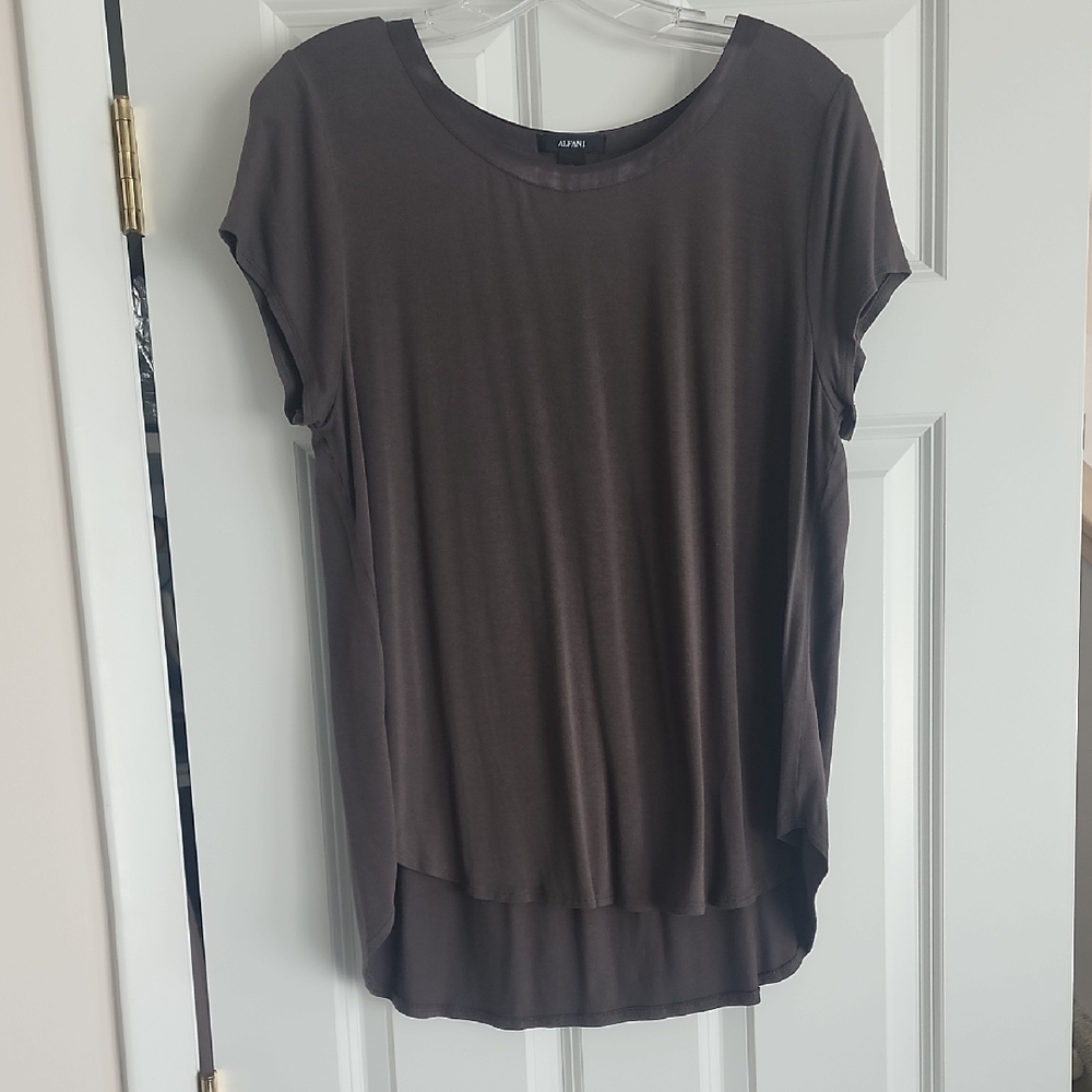 Elegant Alfani Brown/Olive Women's Top